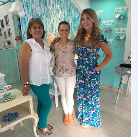 Haydeé Pérez, Juanita Jaramillo y Xiomara Pérez.